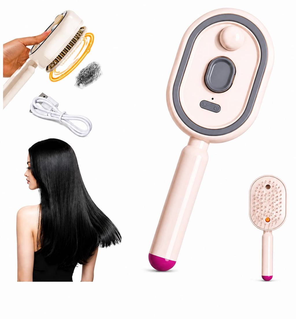 Hair straightening Brush